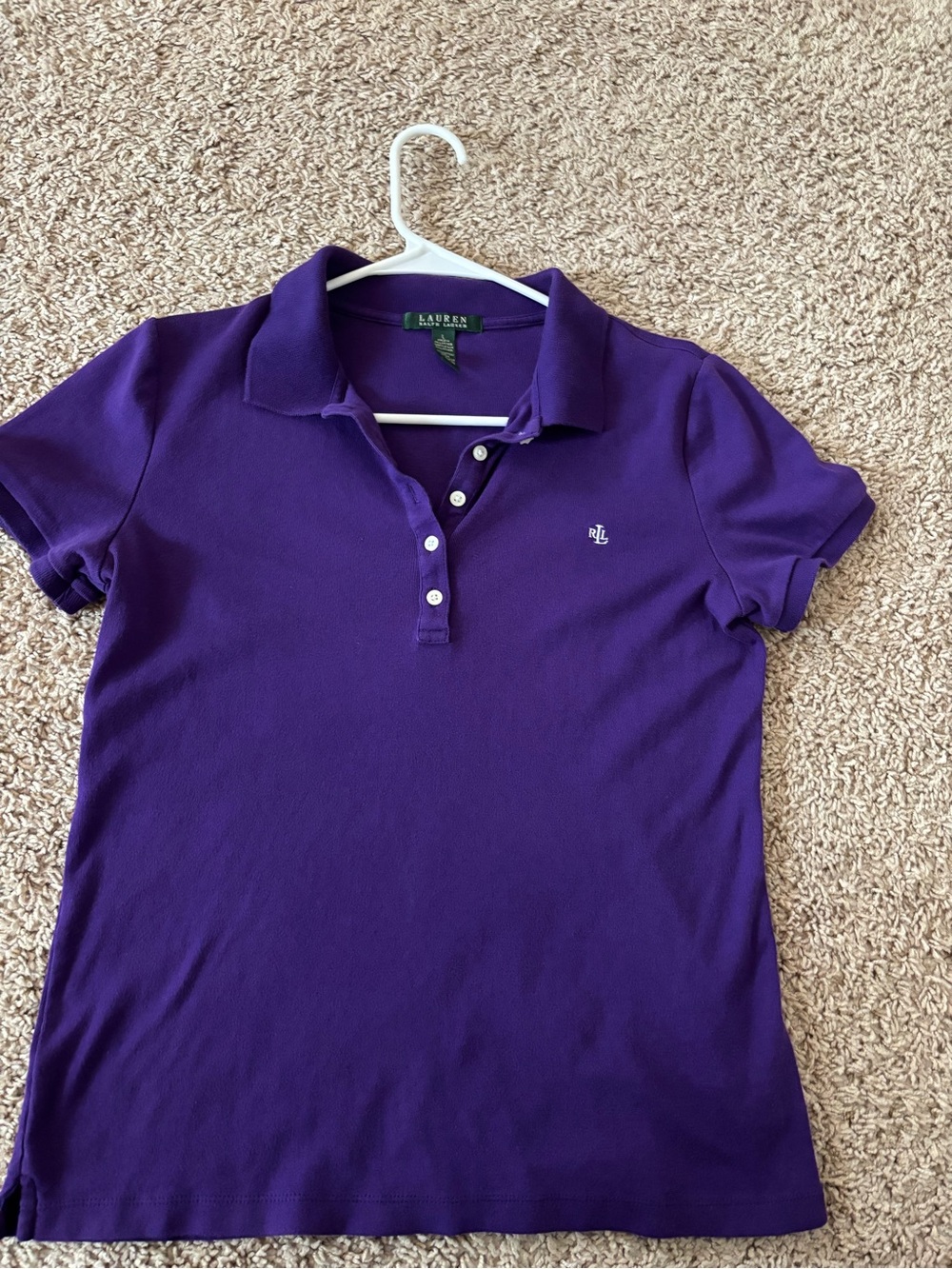 Ralph Lauren Women's Purple Polo Shirt